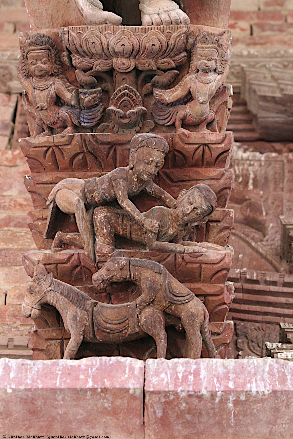 Erotic Statues On Hindu Temples
