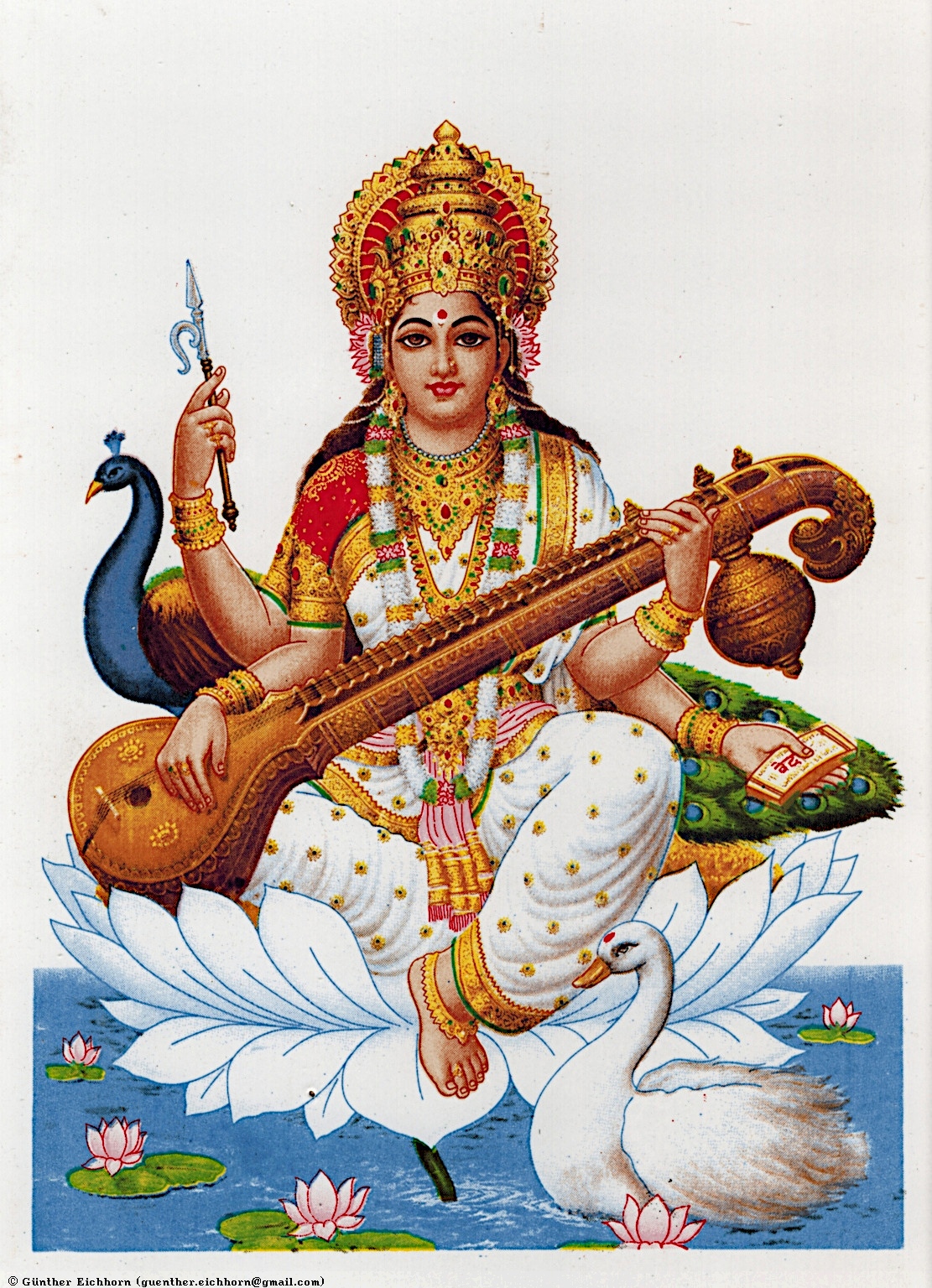 Goddess Saraswati | Free High Definition Wallpapers