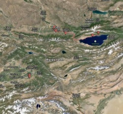 Kyrgyzstan Map