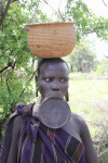 Mursi Woman Large Lip