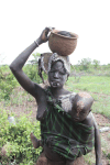 Mursi Woman Child