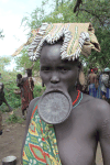 Mursi Woman Large Lip