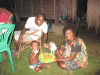 Local Family Having Dinner